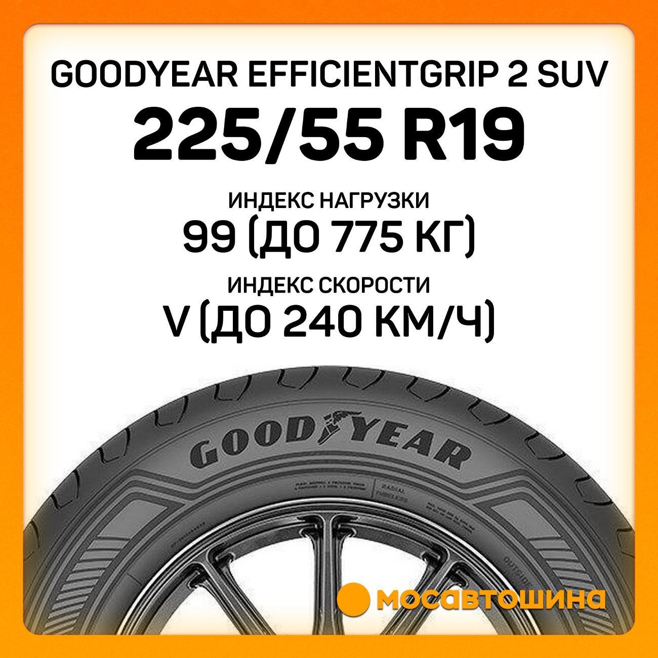 Шина автомобильная Goodyear EfficientGrip 2 SUV
