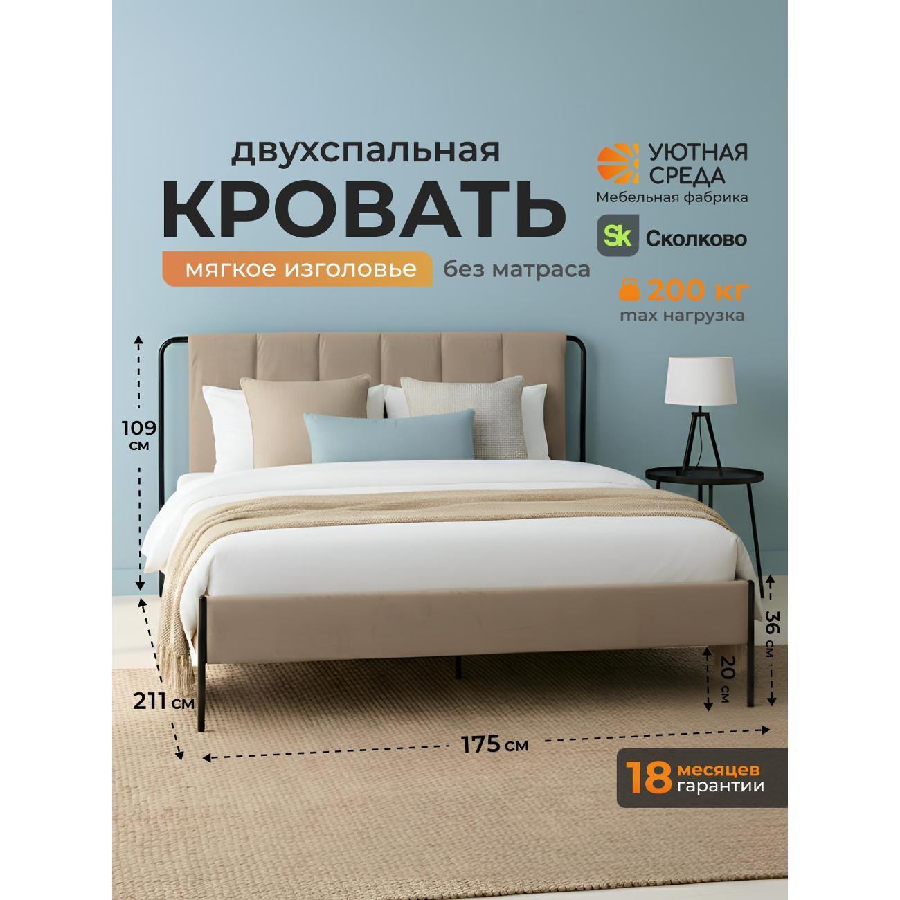 Кровать Уютная среда Кр200/vita04