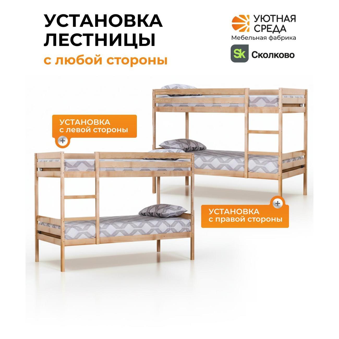 Кровать двухъярусная Уютная среда кр2х/спок