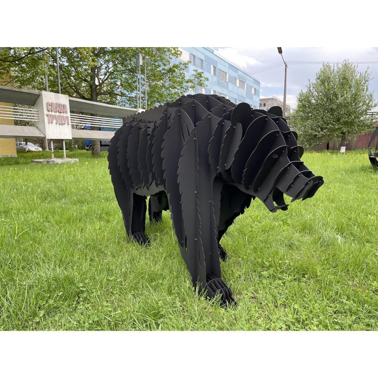 Мангал Нет бренда медведь гризли в виде животного