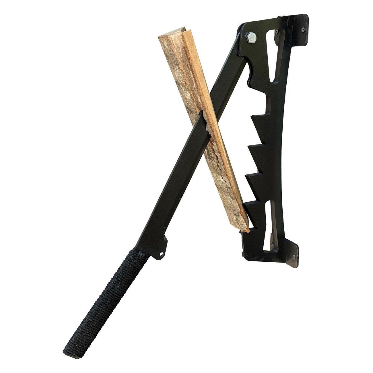 Дровокол ручной Нет бренда Щепокол из спец стали 65Г, настенный для дров, усиленный, для дров и веток