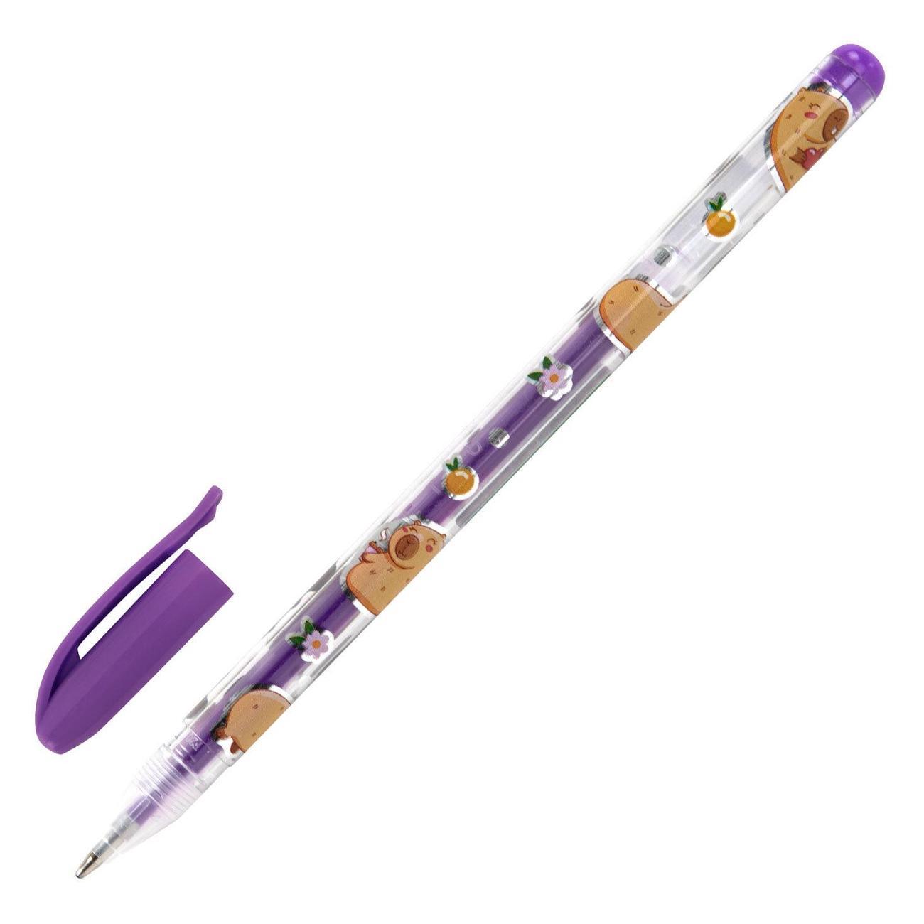 Ручка для письма Brauberg Ручки гелевые BRG KIDS 12 цв НЕОНОВЫЕ линия 0,7 м