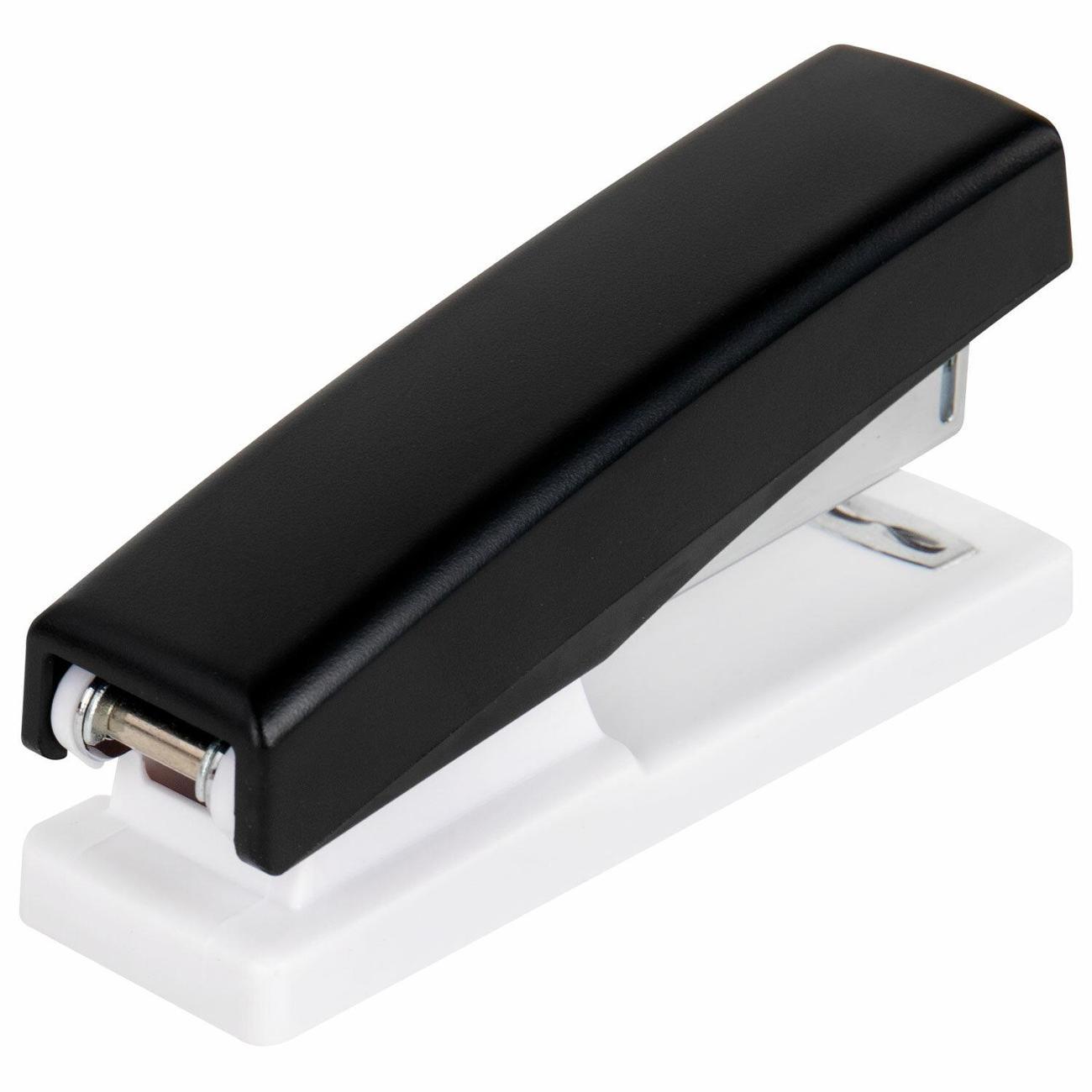 Степлер канцелярский Brauberg Степлер №24/6, 26/6 BRG STYLE до 25л черный