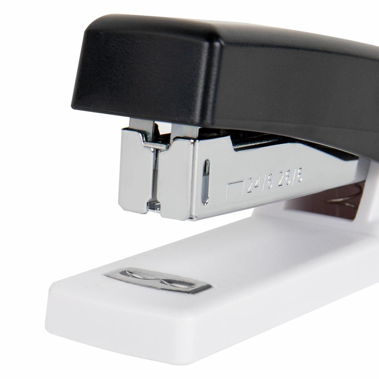 Степлер канцелярский Brauberg Степлер №24/6, 26/6 BRG STYLE до 25л черный