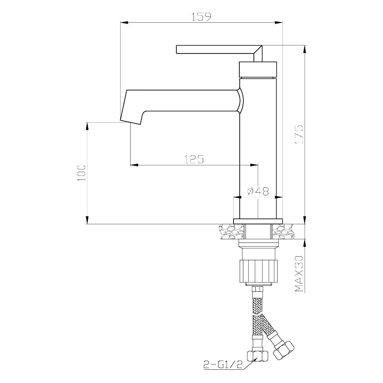 Смеситель BelBagno ACQUA