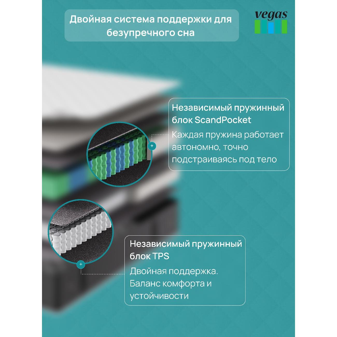 Матрас Vegas Alesund 90х200