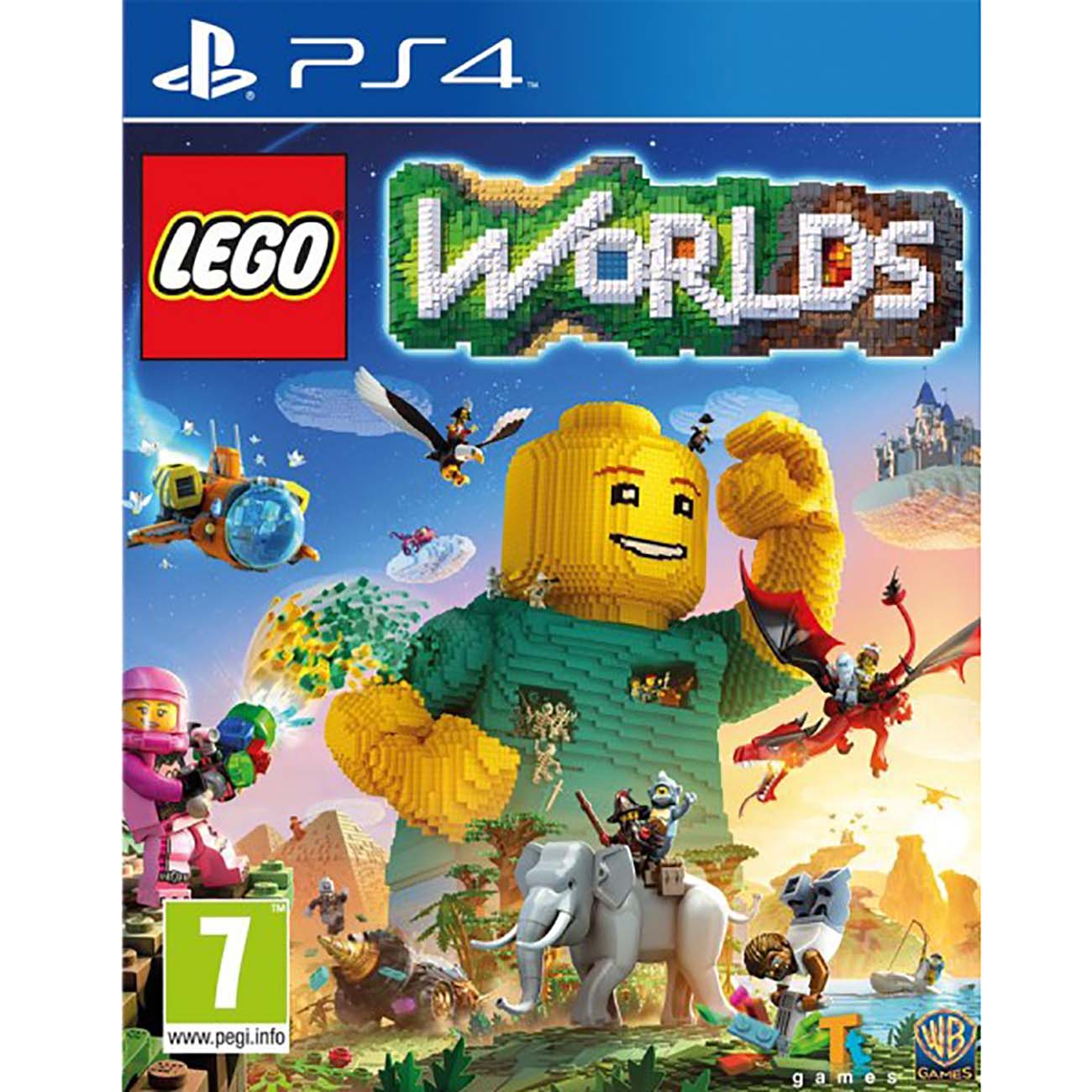 PS4 игра WB Games LEGO Worlds фото