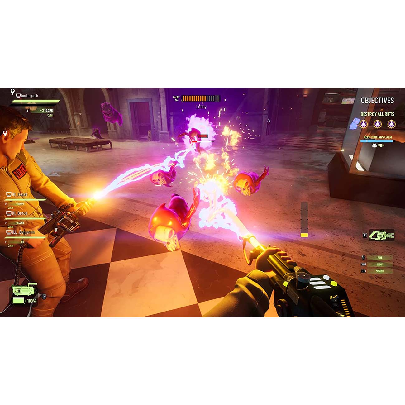 PS4 игра IllFonic Ghostbusters: Spirits Unleashed