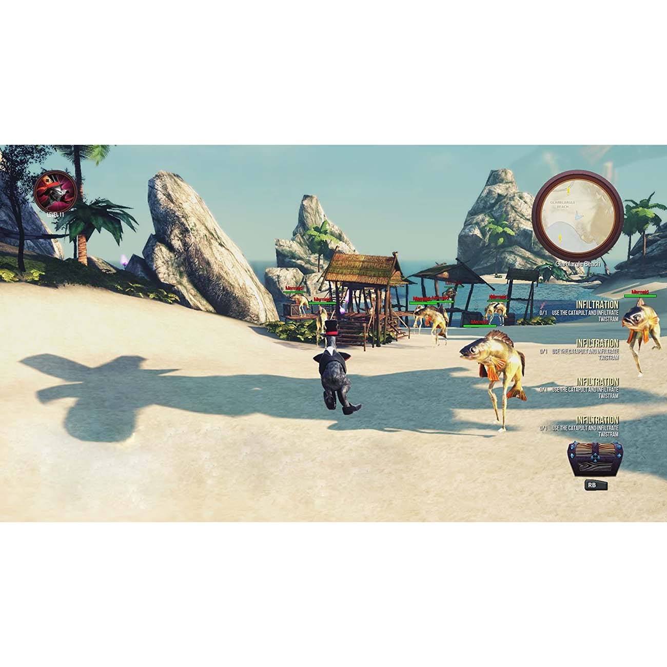 PS4 игра Double Eleven Goat Simulator: The Bundle