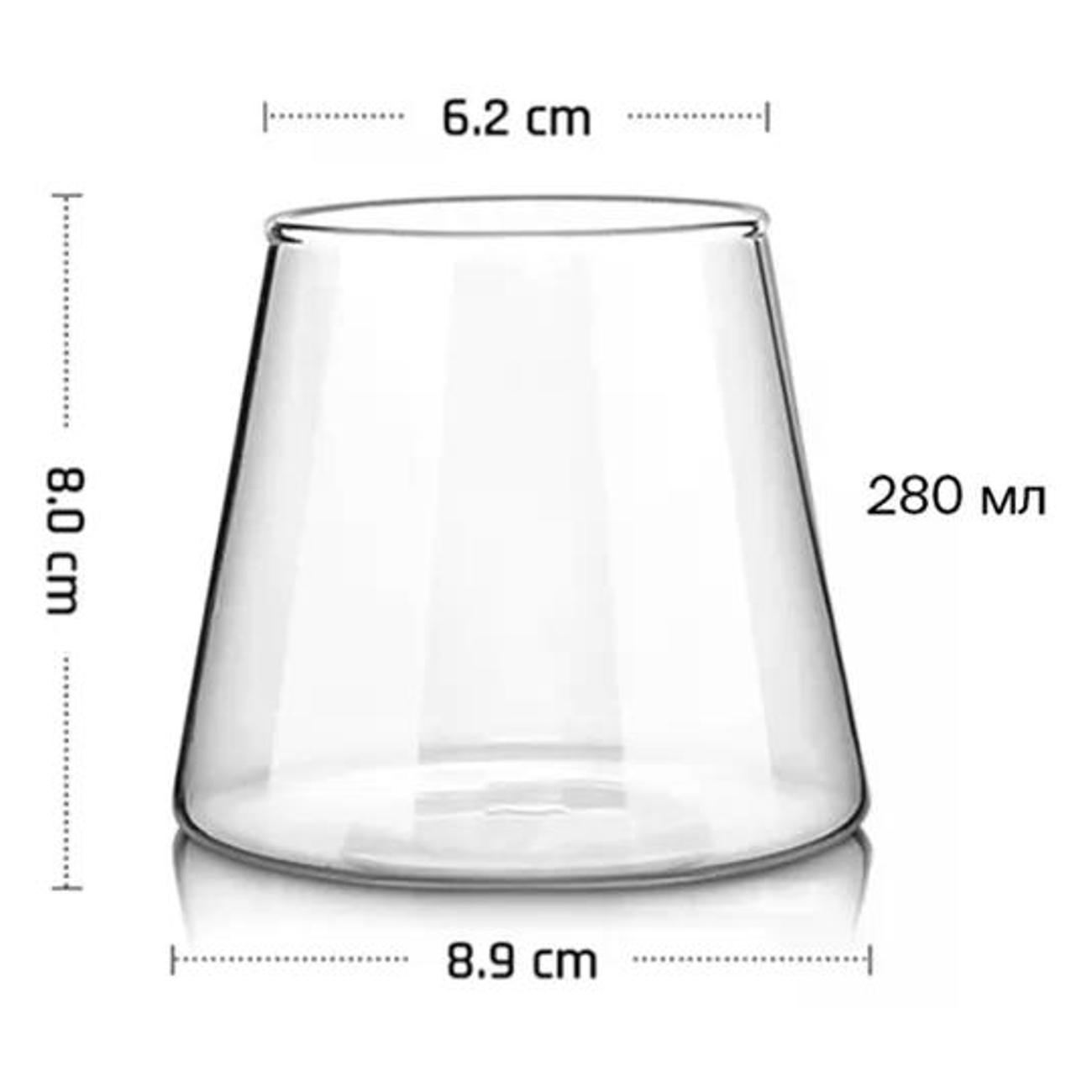 Стакан MGline Thermo Glass фото