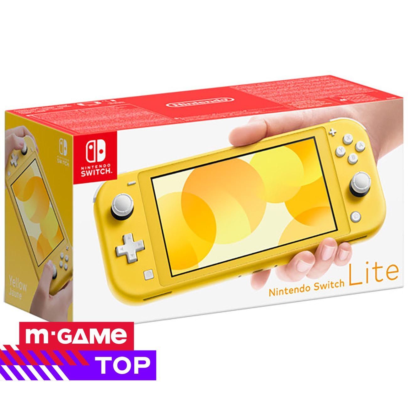 Игровая консоль Nintendo Switch Lite желтый фото