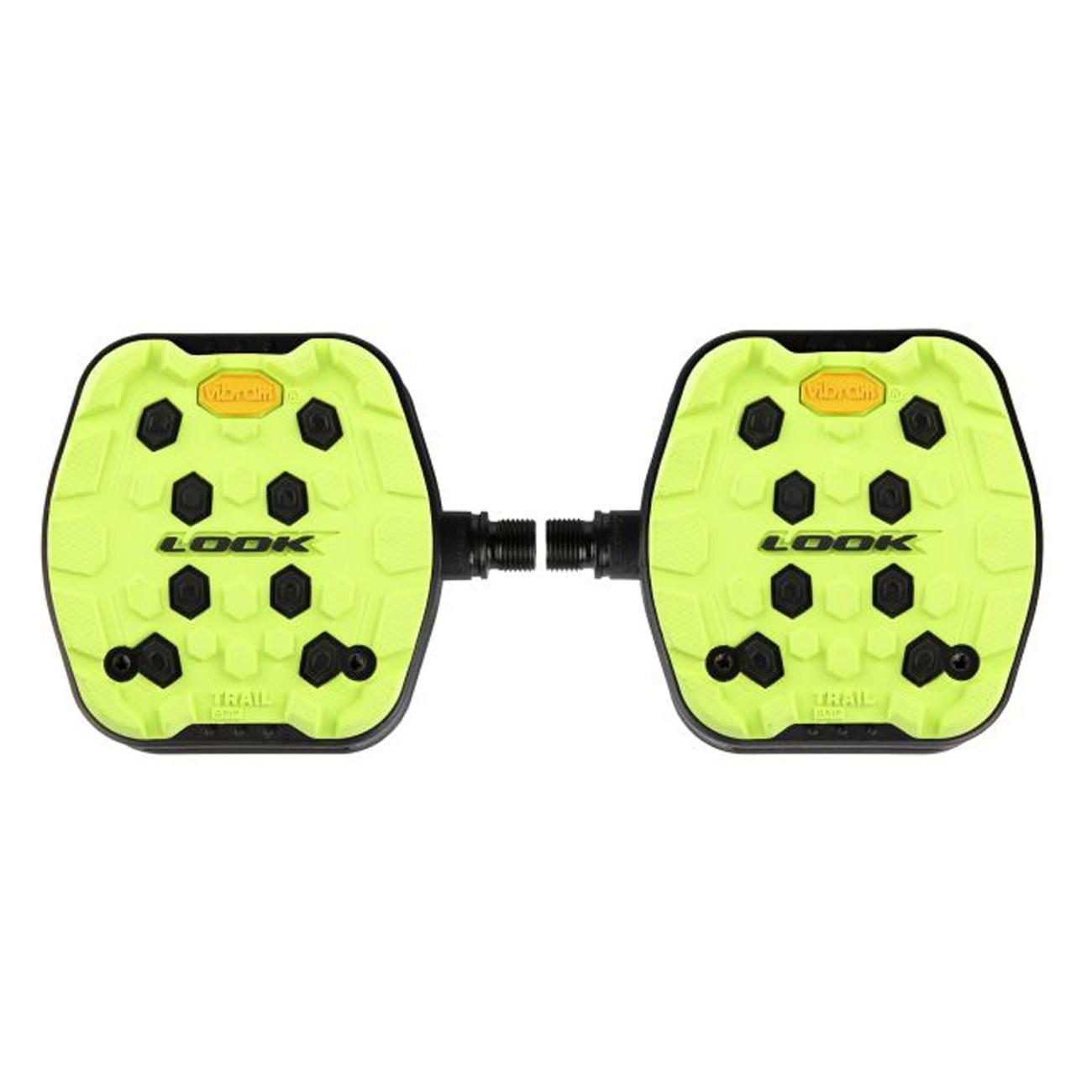 Педали для велосипеда Look Cycle TRAIL GRIP лаймовые