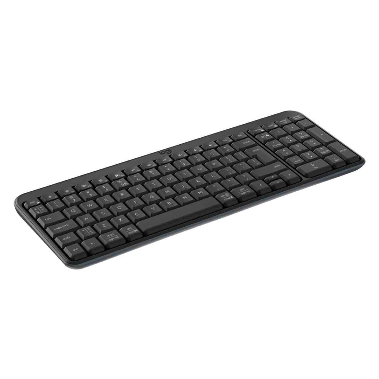 Клавиатура беспроводная Logitech K250 Compact Bluetooth Wireless Keyboard Graphite