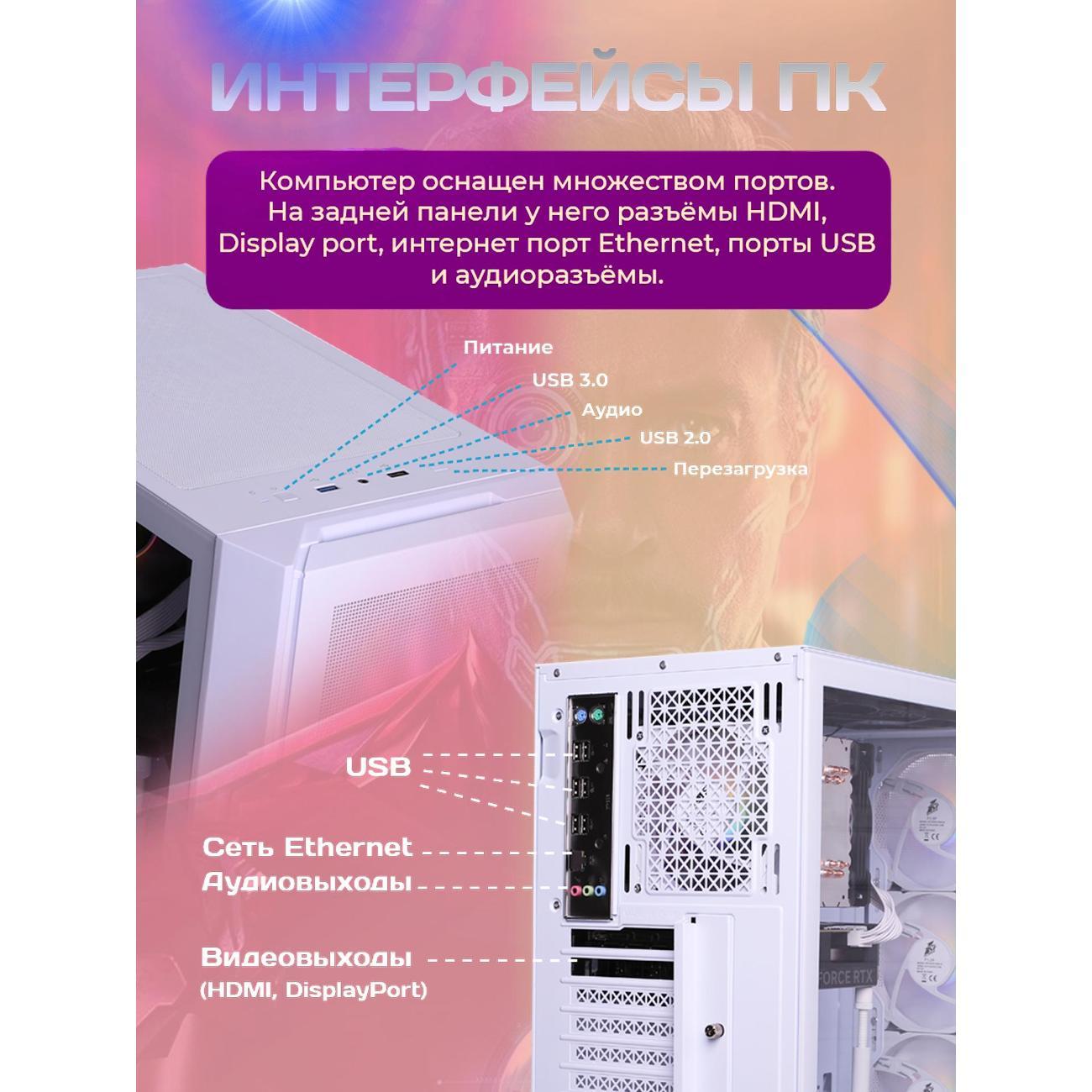 Системный блок БиГ! Комп White Dragon 3050 - W11 70v279.2p