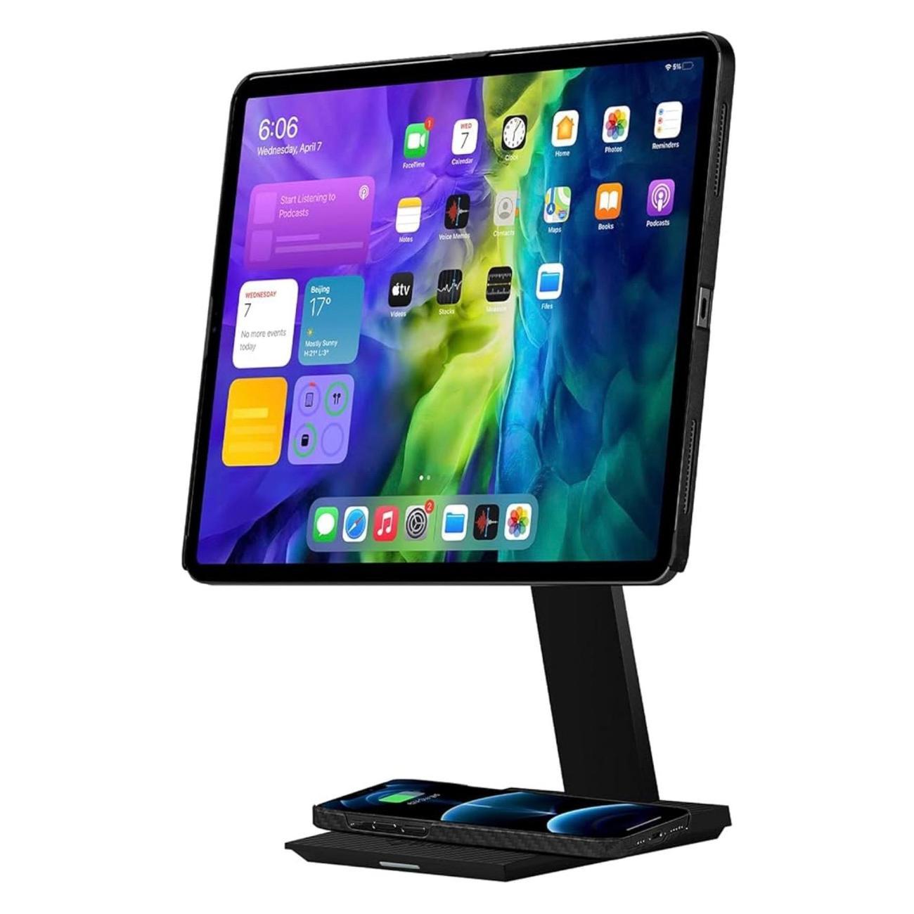 Беспроводное зярядное устройство Pitaka PITAKA MagEZ STAND фото