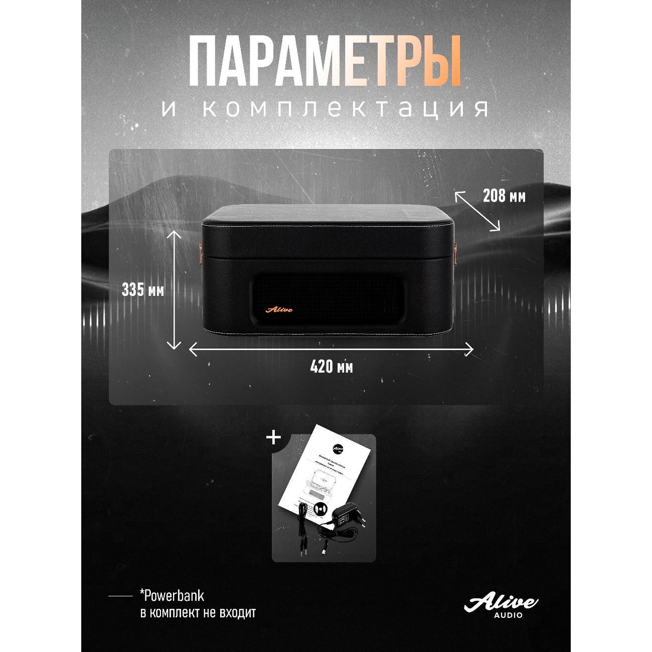 Проигрыватель виниловых дисков Alive Audio Stories