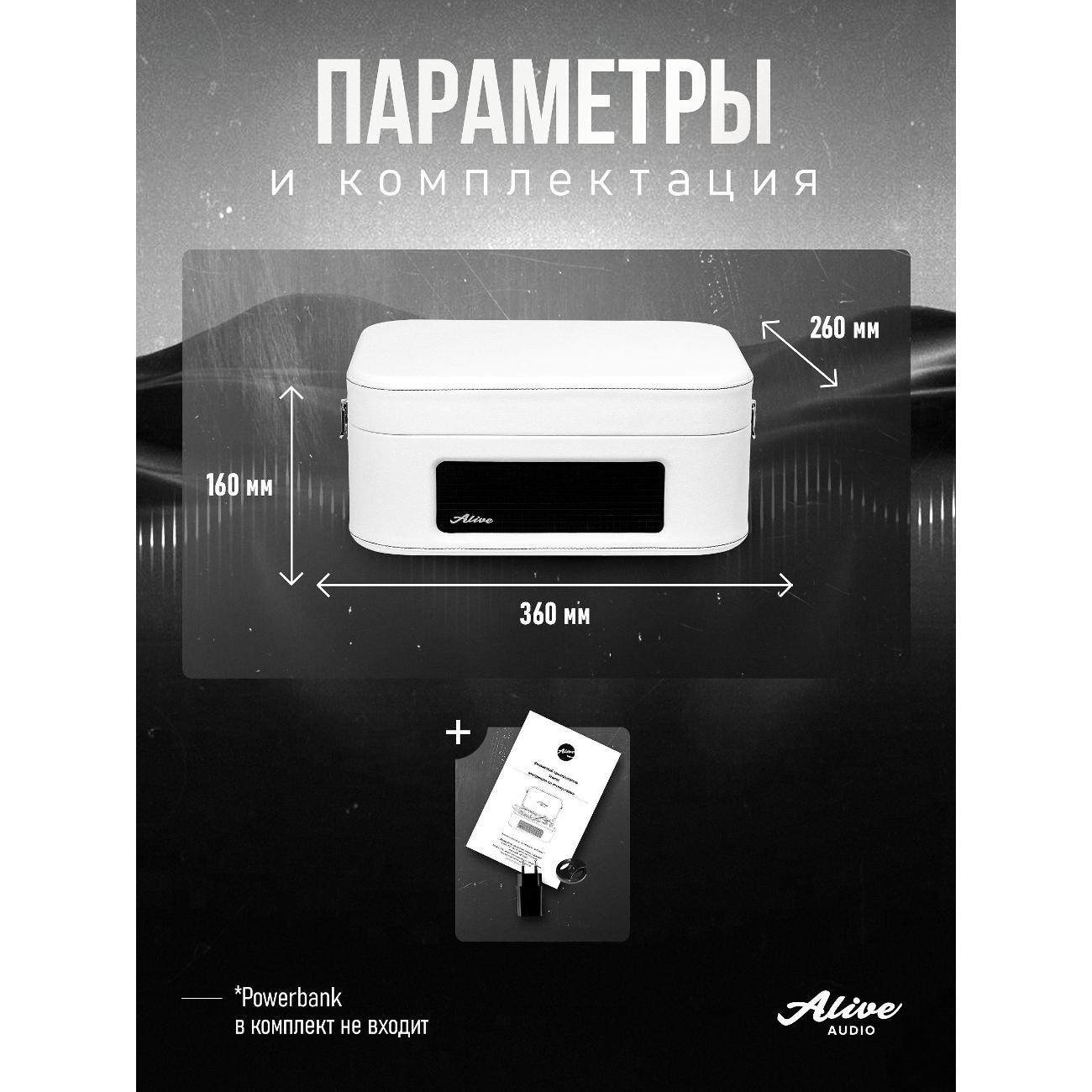 Проигрыватель виниловых дисков Alive Audio Stories