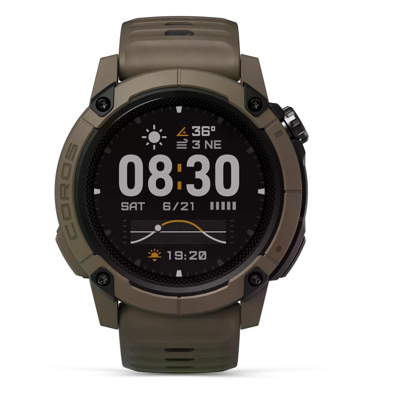 Смарт-часы COROS Спортивные часы COROS NOMAD (Коричневые)