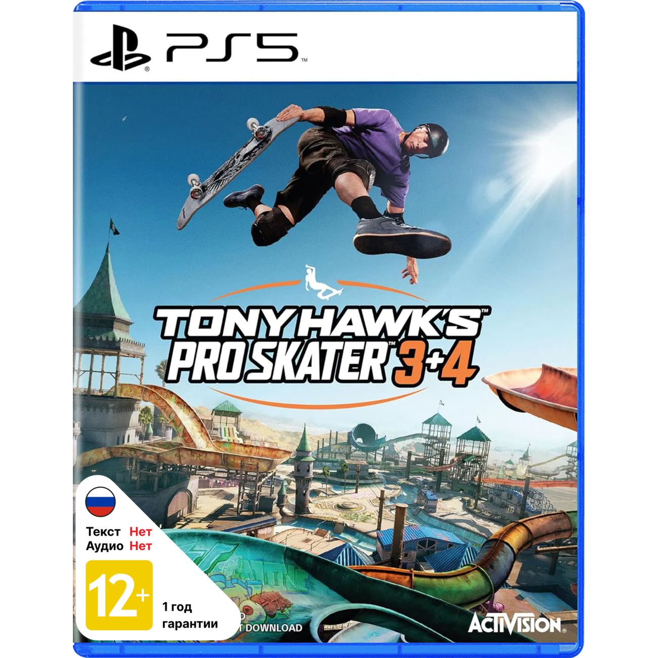 PS5 игра Activision Tony Hawk's Pro Skater 3 + 4