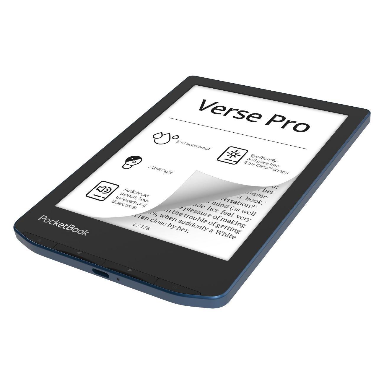 Восстановленная электронная книга PocketBook 634 Verse Pro Black (PB634), отличный