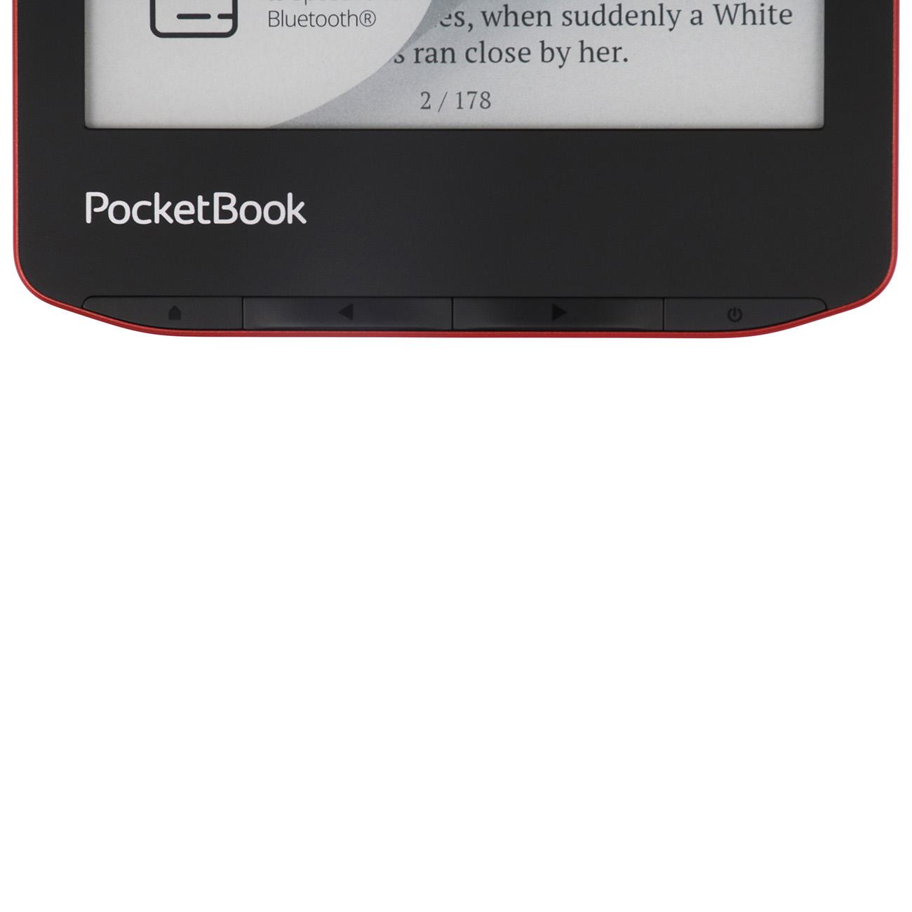 Восстановленная электронная книга PocketBook 634 Verse Pro Red (PB634), отличный