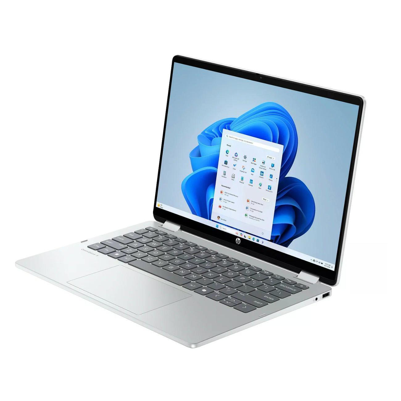 Ноутбук HP Ноутбук HP OmniBook 5 Flip 2-в-1 14-fp0023dx, 14" ,Intel Core 7 150U, 16 ГБ ОЗУ, SSD 1ТБ,2к 1920x1200,Win11