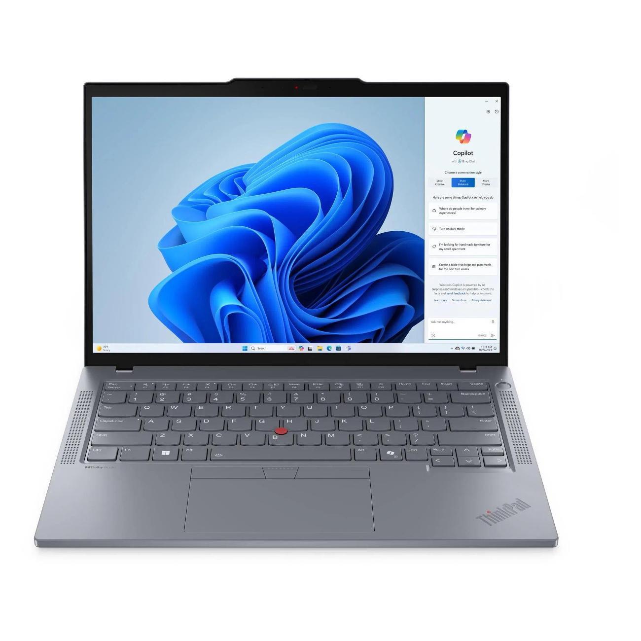 Ноутбук Lenovo Ноутбук Lenovo ThinkPad T14 Gen 5, Intel Core Ultra 5 125U, 16GB, 512GB, 14"WUXGA (1920x1200) сенсорный