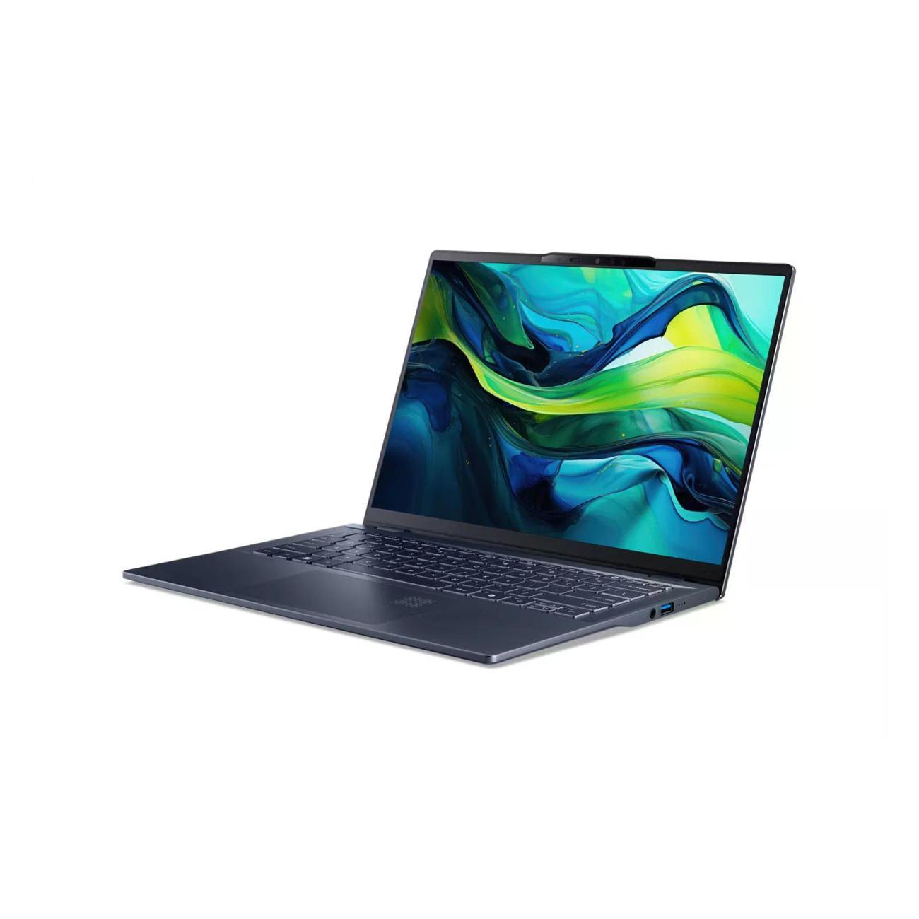 Ноутбук Acer Ноутбук ACER Swift 14 AI SF14-51T-7127 синий (Intel Core# Ultra 7/16Gb/1Tb/Windows 11)