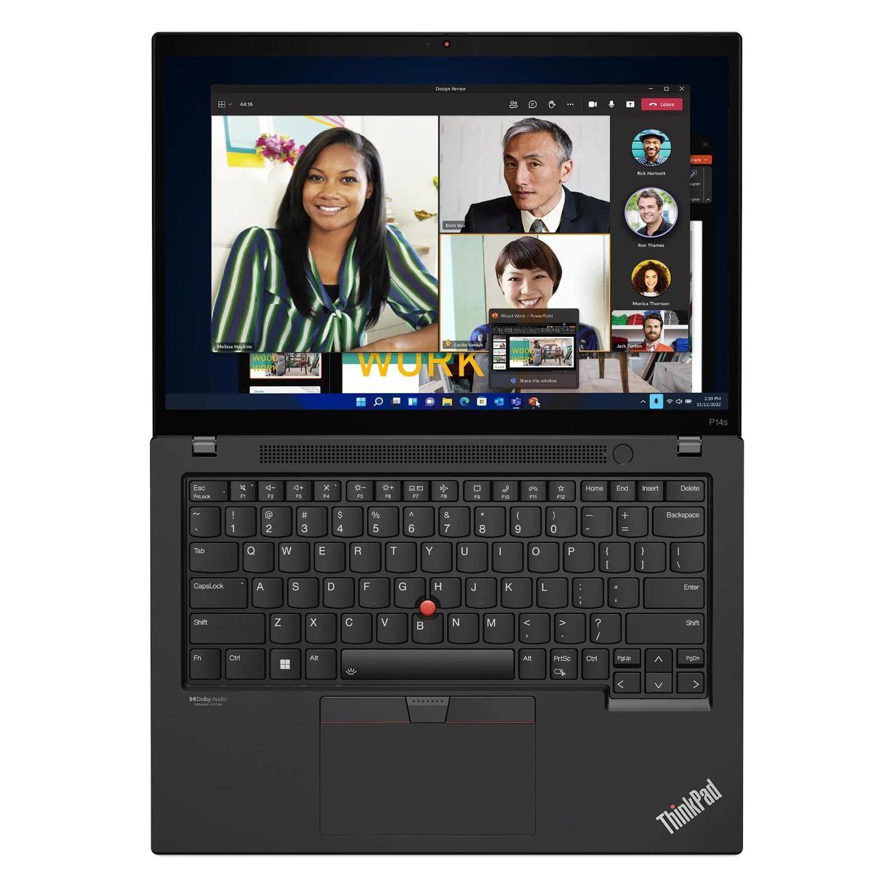 Ноутбук Lenovo Ноутбук Lenovo ThinkPad P14s Gen 4 (21HF000AUS) 14" IPS 1920x1200, Intel Core i7-1360P, 16GB, 512 GB,Win 11