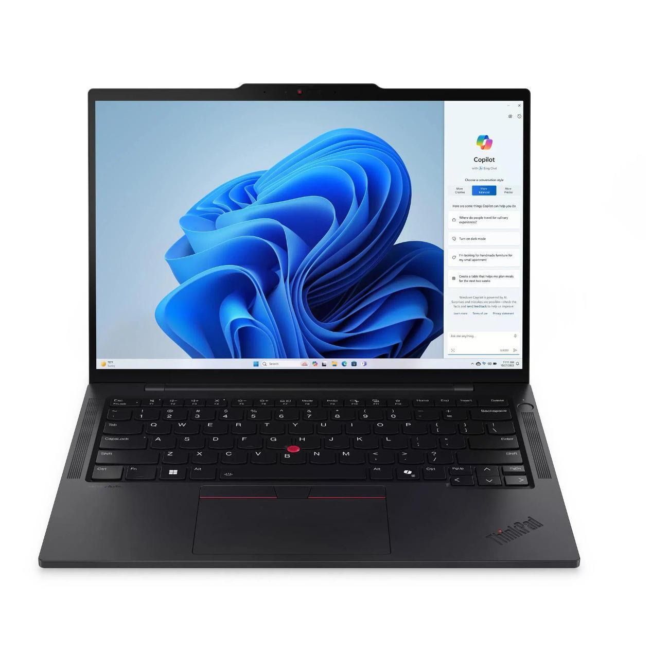 Ноутбук Lenovo Ноутбук Lenovo ThinkPad T14s Gen 5 (21LS004FUS) , Intel Core Ultra 7 165U, RAM 32ГБ,1TB SSD, Русская клавиатура