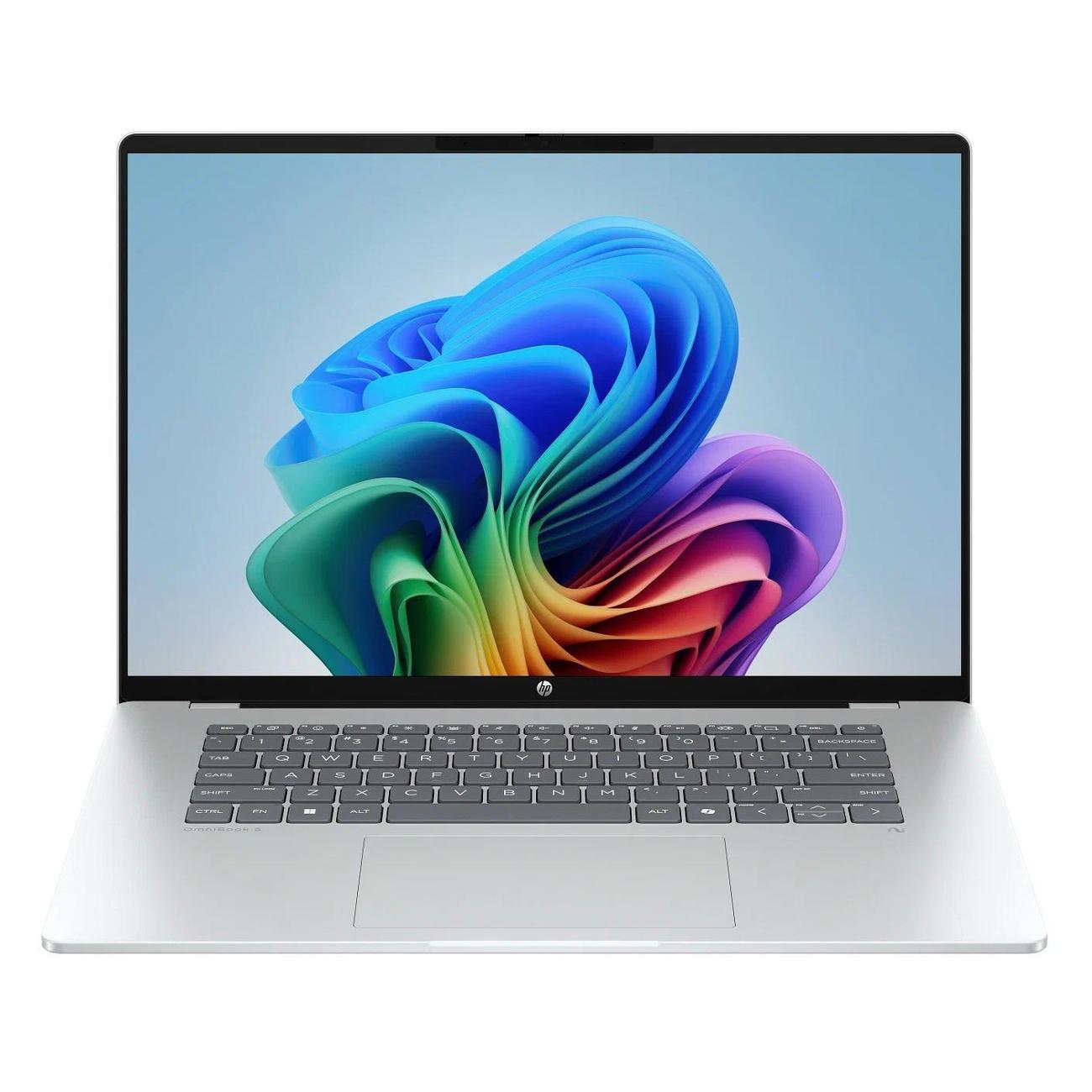 Ноутбук HP Ноутбук HP OmniBook 5 Next Gen AI 16-fb0037nr 16" 2К, сенсорный экран, Win11, Snapdragon X Plus, 32 ГБ ОЗУ, SSD 512 ГБ