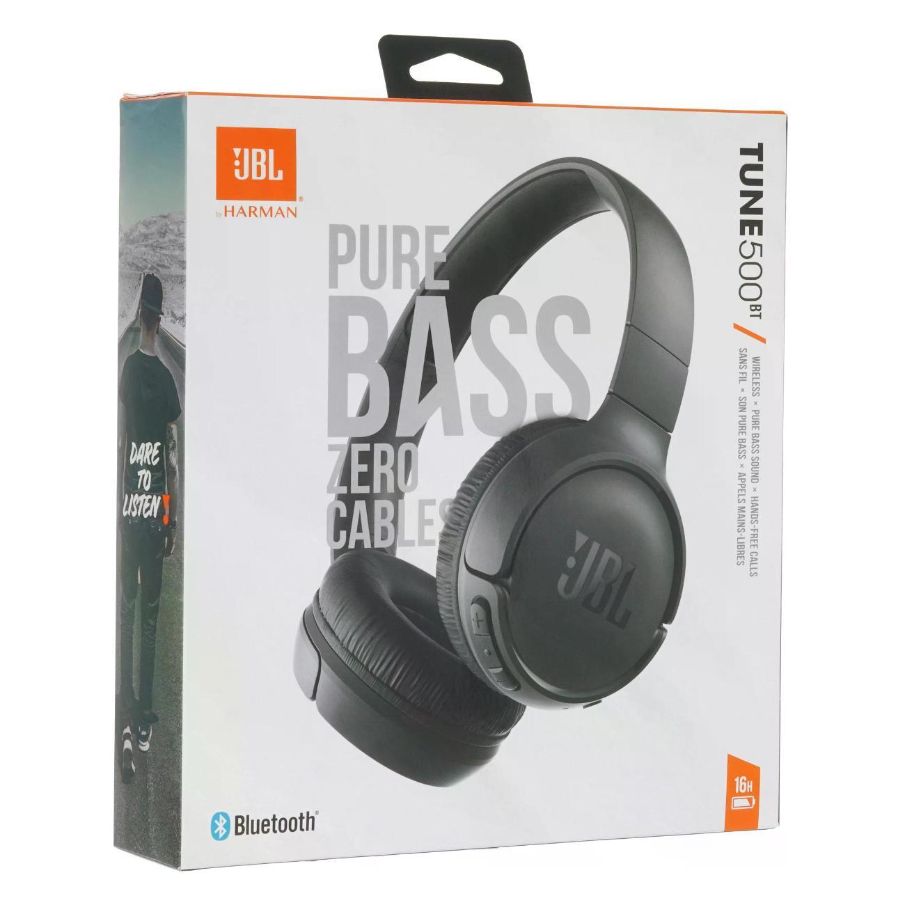 Наушники беспроводные JBL Tune 500BT Black
