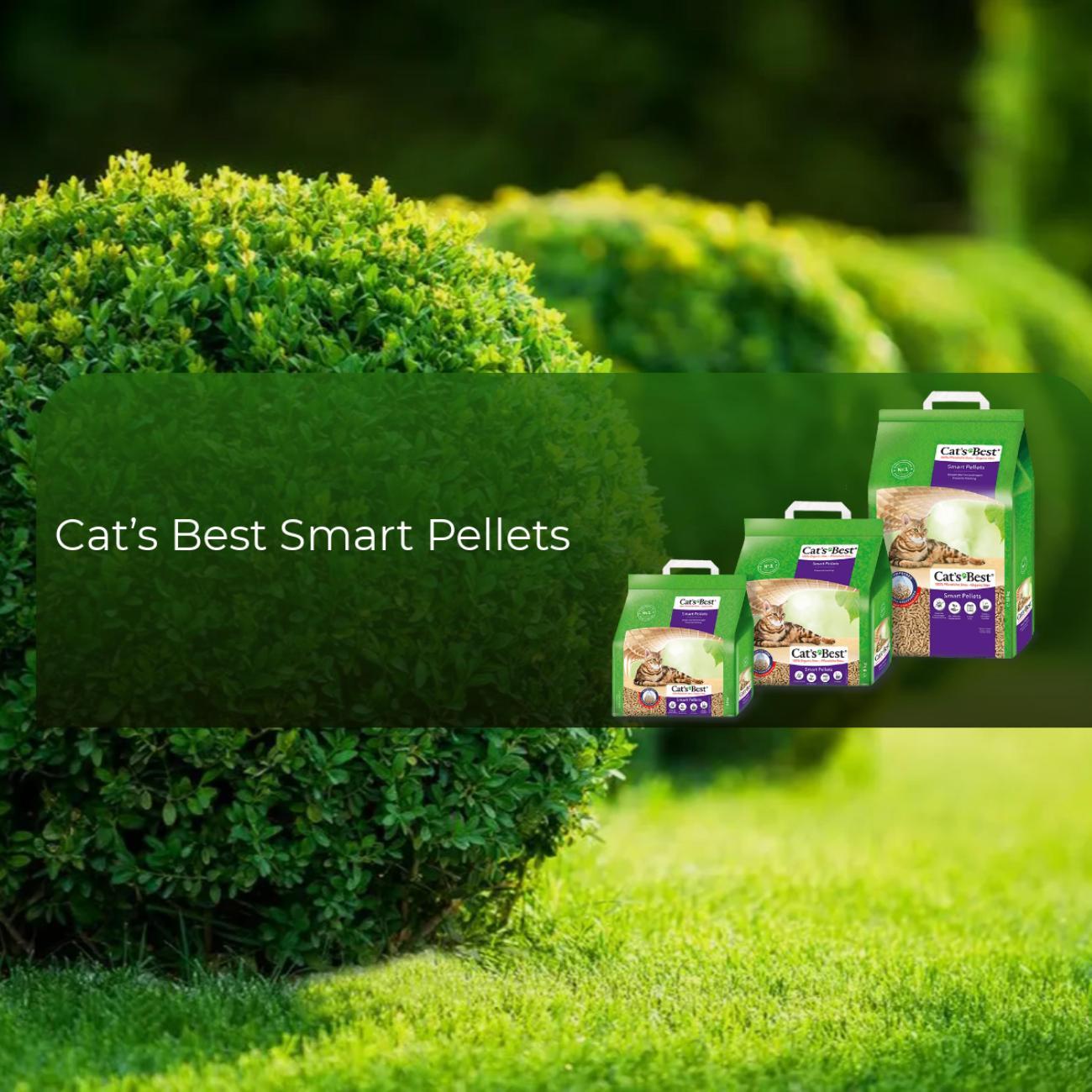 Наполнитель для лотков и клеток Cat'S Best Smart Pellets, комкующийся 20л*10кг