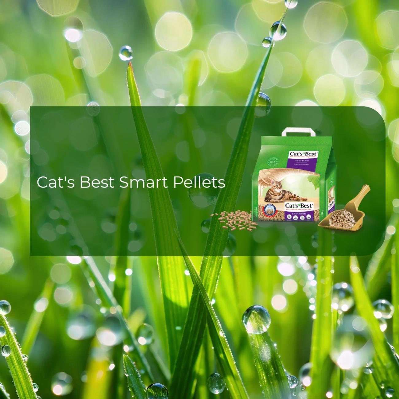 Наполнитель для лотков и клеток Cat'S Best Smart Pellets, комкующийся 20л*10кг