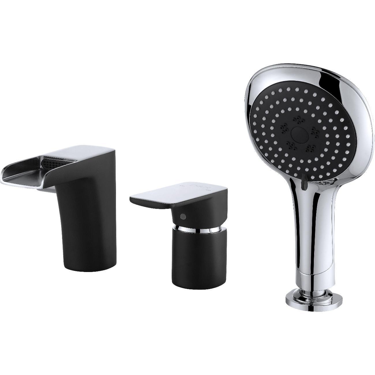 Смеситель DQ Берлин (Berlin) для ванны короткий излив с душем