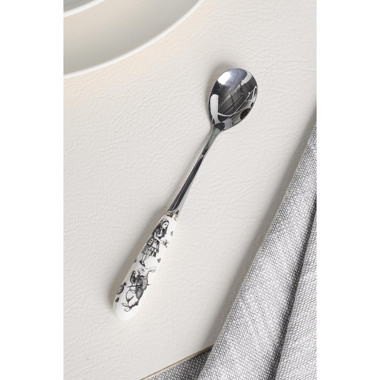 Набор столовых приборов Kitchen Craft Kitchen Craft Набор чайных ложек 4шт. "Алиса в Стране чудес" Mikasa V&A