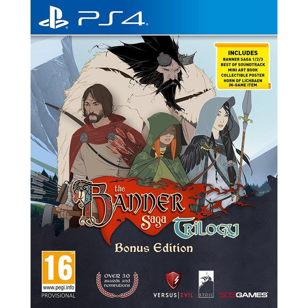 Видеоигра PlayStation The Banner Saga Trilogy - Bonus Edition фото