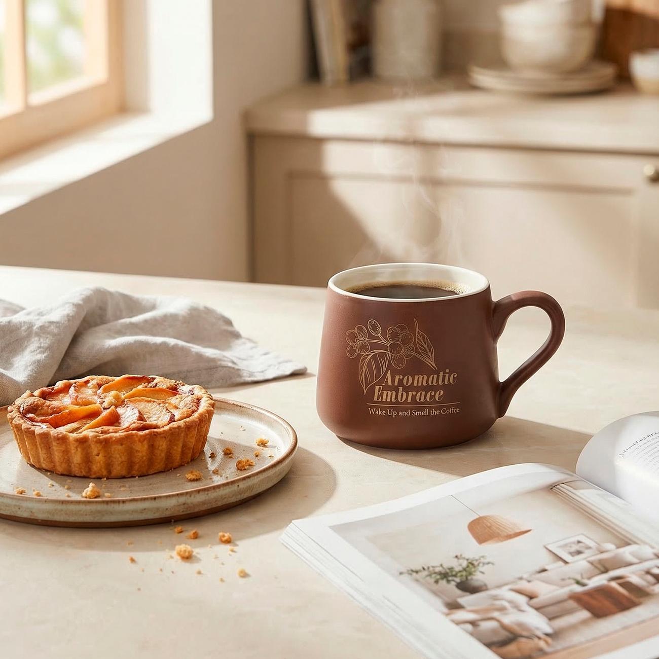 Кружка 340мл (фарфор) REGENT inox di PORCELLANA