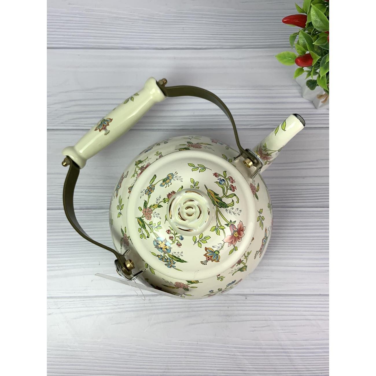 Чайник для плит Zeidan 2,6 л из эмалированной стали для всех видов плит