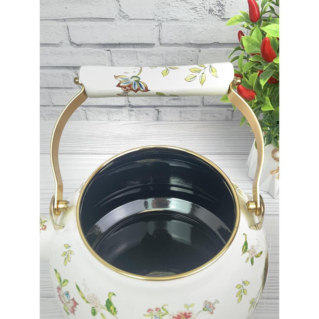 Чайник для плит Zeidan 2,7 л из эмалированной стали для всех видов плит