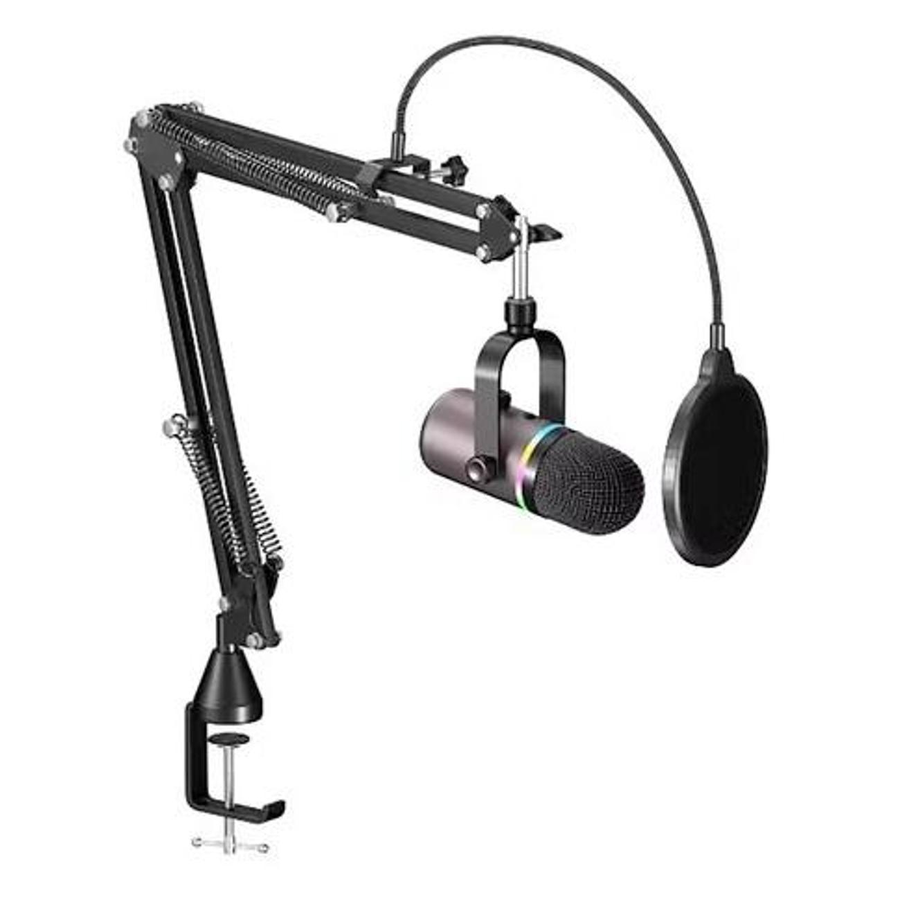 Микрофон для компьютера Havit GK63Pro Black+Оchre