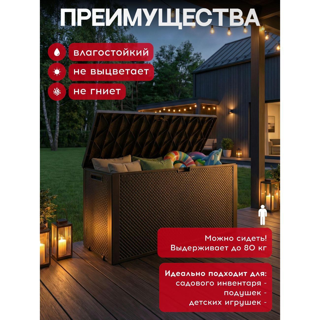 Сундук Keter EMILY STORAGE BOX