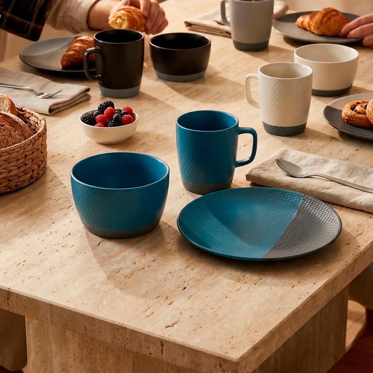 Набор посуды 3 предмета (фарфор) REGENT inox di PORCELLANA