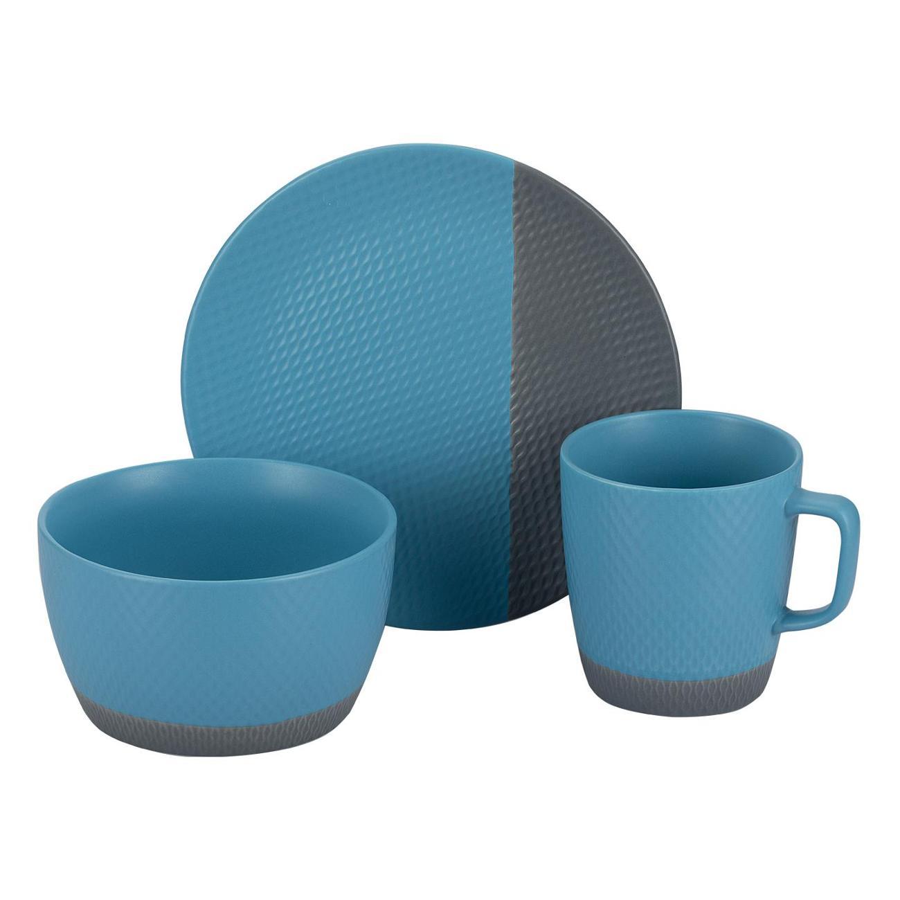 Столовый сервиз REGENT inox 3 предмета (фарфор) di PORCELLANA