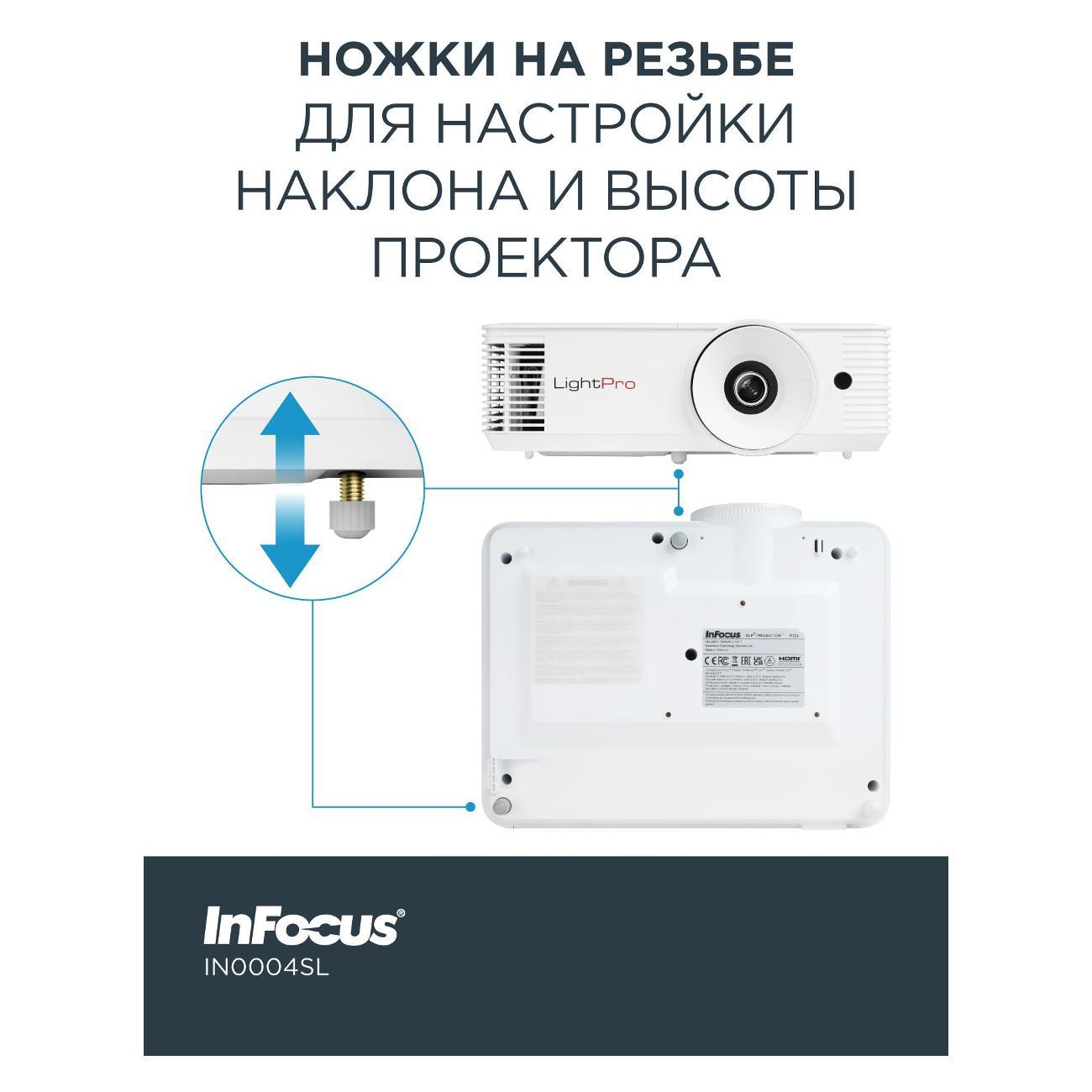 Видеопроектор для домашнего кинотеатра InFocus инфокус4000