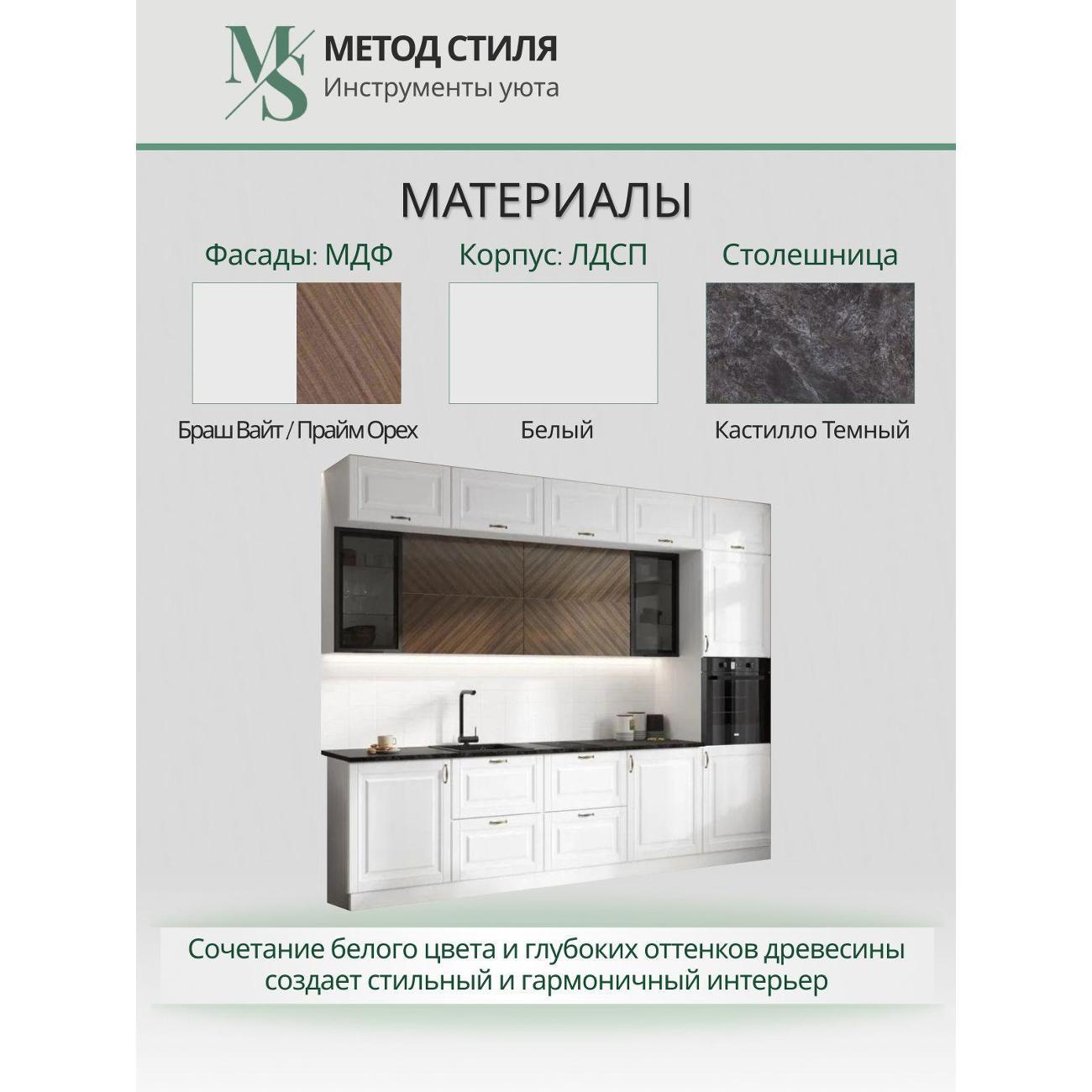 Комплект кухонной мебели Мебельная компания МиФ Престиж 3м