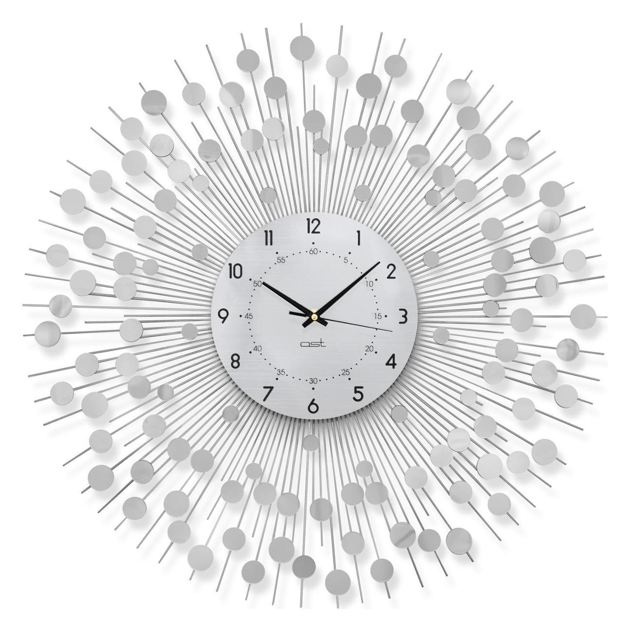 Часы настенные Рус.Хоум Ice Mirror S2 60 см бесшумные