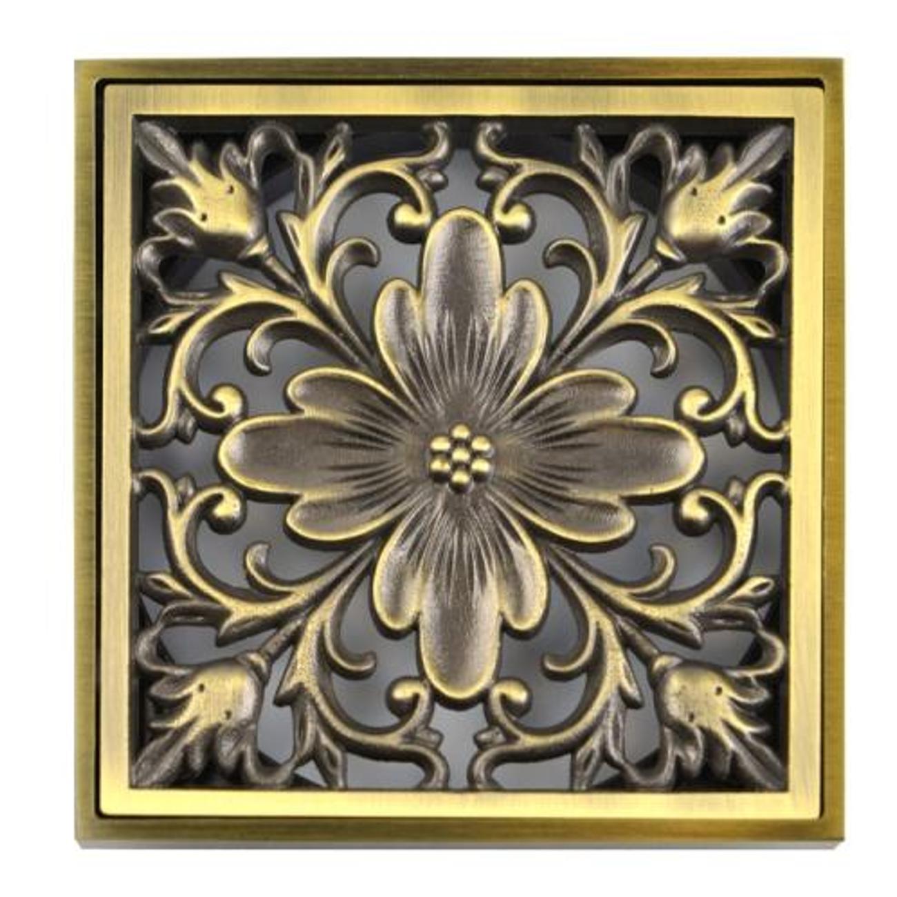 Душевой лоток, трап Bronze de Luxe 21975 фото