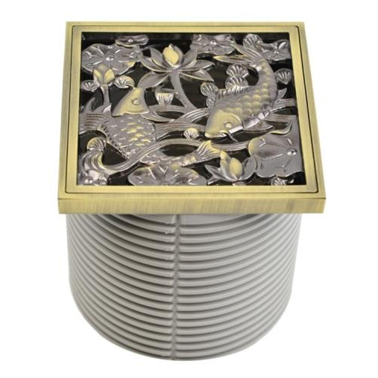 Душевой лоток, трап Bronze de Luxe 21980