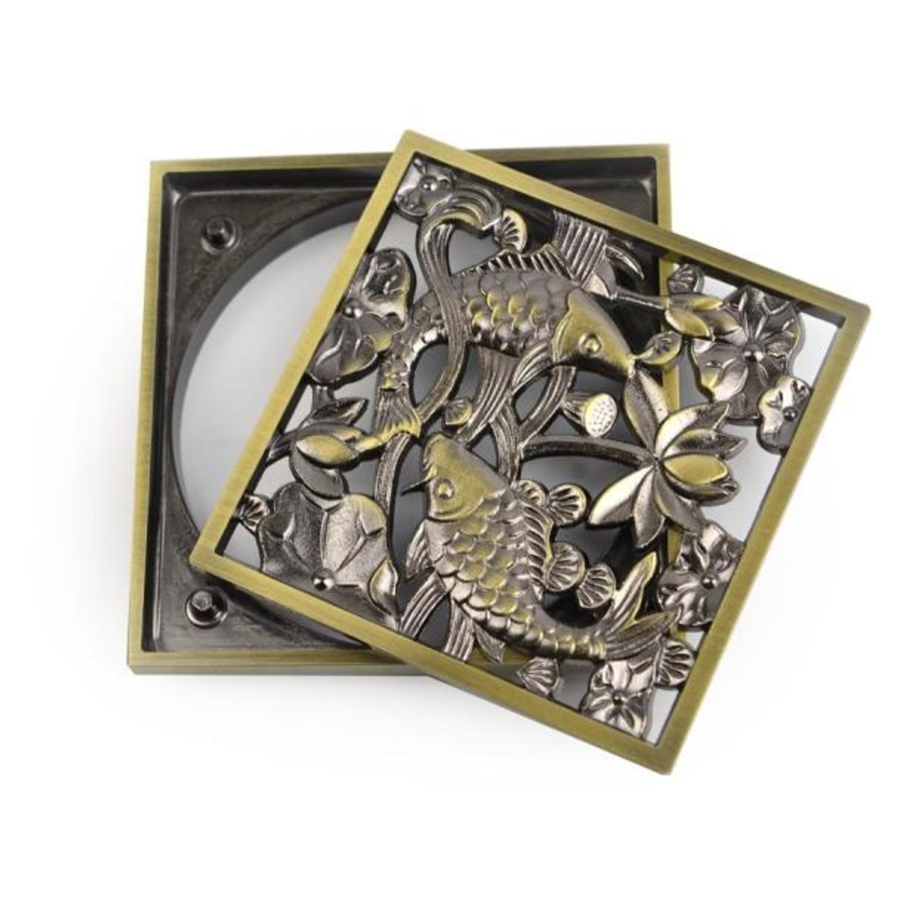 Душевой лоток, трап Bronze de Luxe 21980